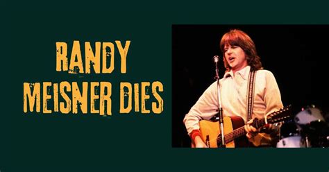 The Eagles announce the death of founding member Randy .